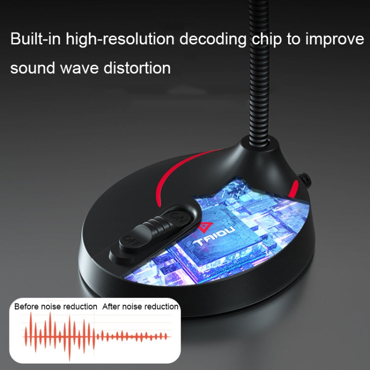 F12 Metal Hose Meeting Desktop Microphone, Spec: 3.5 Version (Black) - Microphone by buy2fix | Online Shopping UK | buy2fix