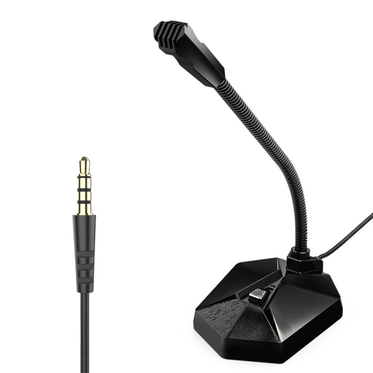 Metal Hose Meeting Desktop Microphone, Spec: 3.5 Version (Black) - Microphone by buy2fix | Online Shopping UK | buy2fix