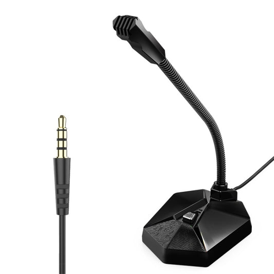 Metal Hose Meeting Desktop Microphone, Spec: 3.5 Version (Black) - Microphone by buy2fix | Online Shopping UK | buy2fix