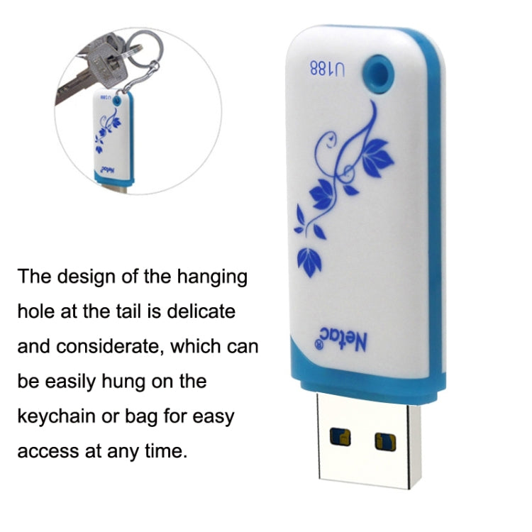 Netac U188 USB2.0 Car Computer Encrypted USB Flash Drive, Capacity: 64GB by Netac