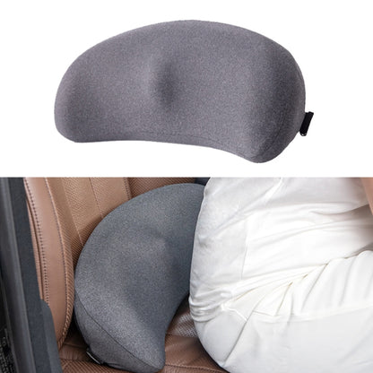 Memory Foam Car Lumbar Cushion Driving Seat Cushion(Gray) - Seat Accessories by buy2fix | Online Shopping UK | buy2fix