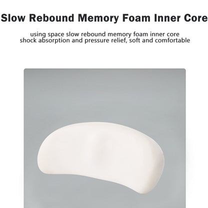 Memory Foam Car Lumbar Cushion Driving Seat Cushion(Gray) - Seat Accessories by buy2fix | Online Shopping UK | buy2fix