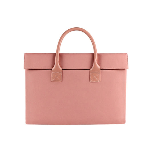 ST04 Waterproof Portable Laptop Case, Size: 13.3 inches(Beauty Pink) by buy2fix