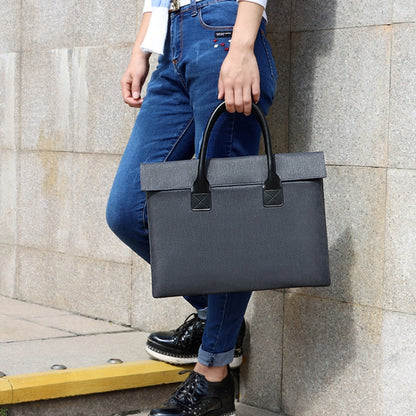 ST04 Waterproof Portable Laptop Case, Size: 13.3 inches(Mysterious Black) by buy2fix