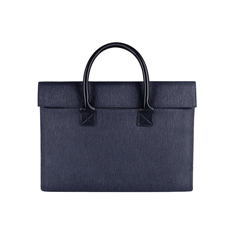 ST04 Waterproof Portable Laptop Case, Size: 14.1-15.4 inches(Navy Blue) by buy2fix