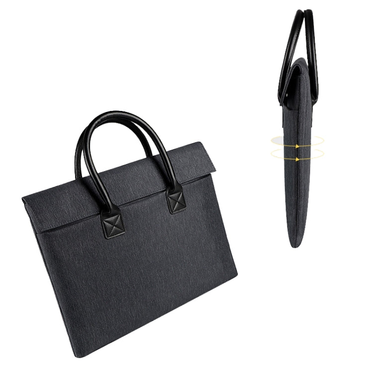 ST04 Waterproof Portable Laptop Case, Size: 15.6 inches(Navy Blue) by buy2fix