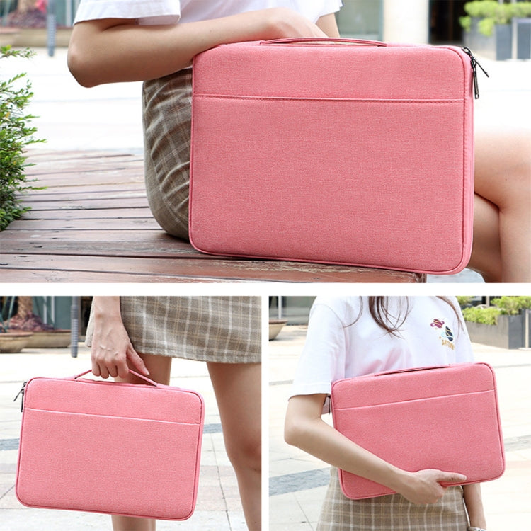 ND02 Waterproof Portable Laptop Case, Size: 13.3 inches(Beauty Pink) by buy2fix