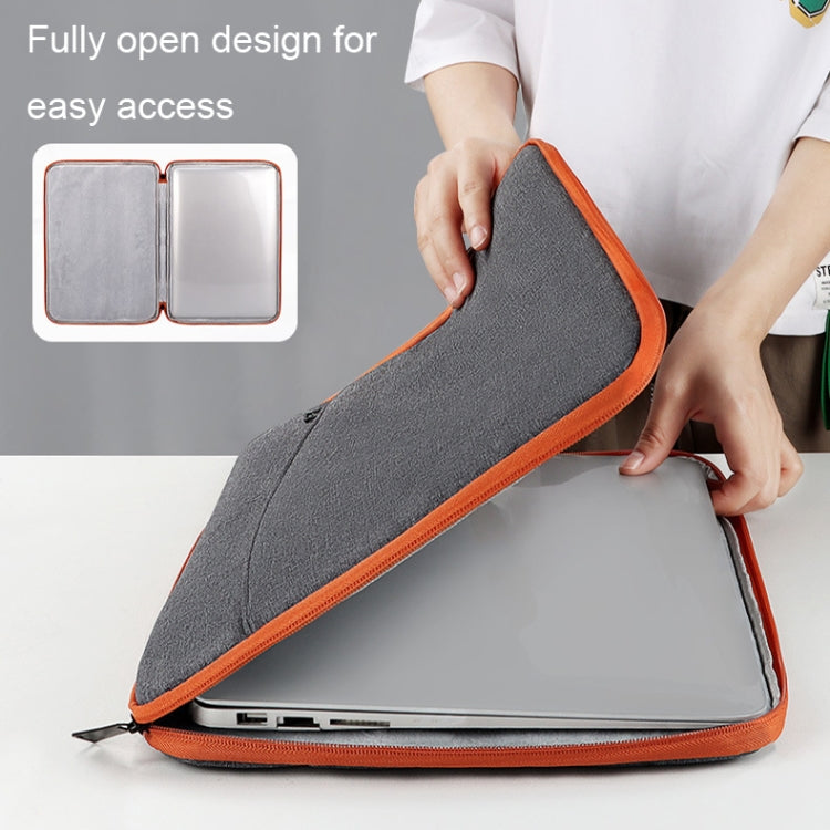 ND02 Waterproof Portable Laptop Case, Size: 14.1-15.4 inches(Dark Gray) by buy2fix