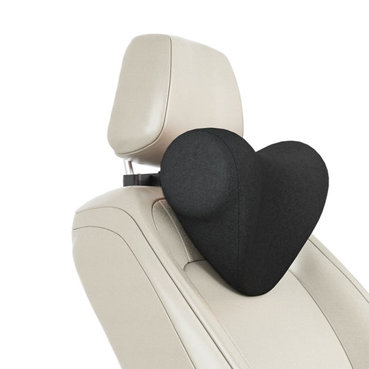 A09 Car Seat Headrest Memory Foam Comfortable Neck Pillow, Style: Without Stand (Black) - Seat Accessories by buy2fix | Online Shopping UK | buy2fix
