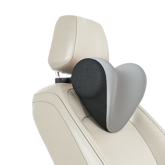 A09 Car Seat Headrest Memory Foam Comfortable Neck Pillow, Style: Without Stand (Gray) - Seat Accessories by buy2fix | Online Shopping UK | buy2fix