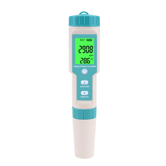 C-600A 7 In 1 Temperature/Salinity/PH/TDS/EC/ORP/SG Monitoring Pen(without Battery and Powder) - PH & Moisture Meter by buy2fix | Online Shopping UK | buy2fix