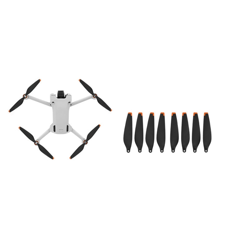 8 PCS 6030F Double Sided Colorful Low Noise Wing Propellers For DJI Mini 3 Pro, Color: Orange Tip - DIY Propeller by buy2fix | Online Shopping UK | buy2fix