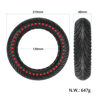 8.5 inch Color Dot Honeycomb Tire for Xiaomi Mijia M365/M365 Pro/1S(Blue) - Accessories & Parts by buy2fix | Online Shopping UK | buy2fix