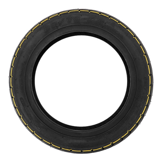 10 Inch Electric Scooter Striped Vacuum Tire With Air Nozzle For Ninebot MAX G30/G30E/G30LP - Accessories & Parts by buy2fix | Online Shopping UK | buy2fix