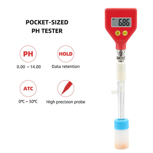 PH-98108 Portable Digital Soil Acidity Meter - PH & Moisture Meter by buy2fix | Online Shopping UK | buy2fix