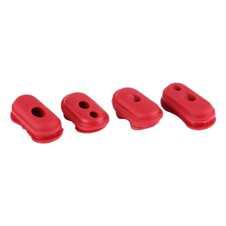 4 In 1 Charge Port Cover Cap Siliceone Plug For Xiaomi M365 Scooter - Accessories & Parts by buy2fix | Online Shopping UK | buy2fix