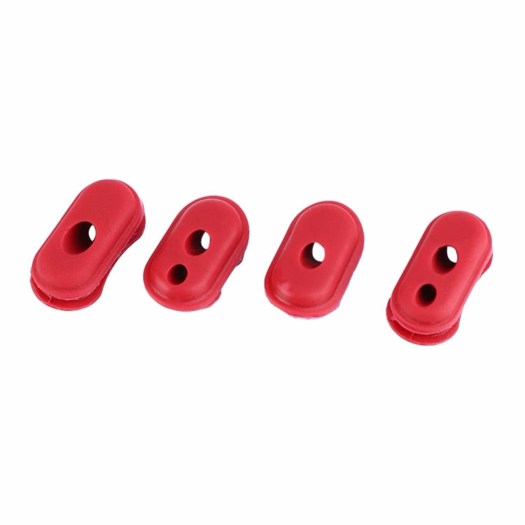 4 In 1 Charge Port Cover Cap Siliceone Plug For Xiaomi M365 Scooter - Accessories & Parts by buy2fix | Online Shopping UK | buy2fix