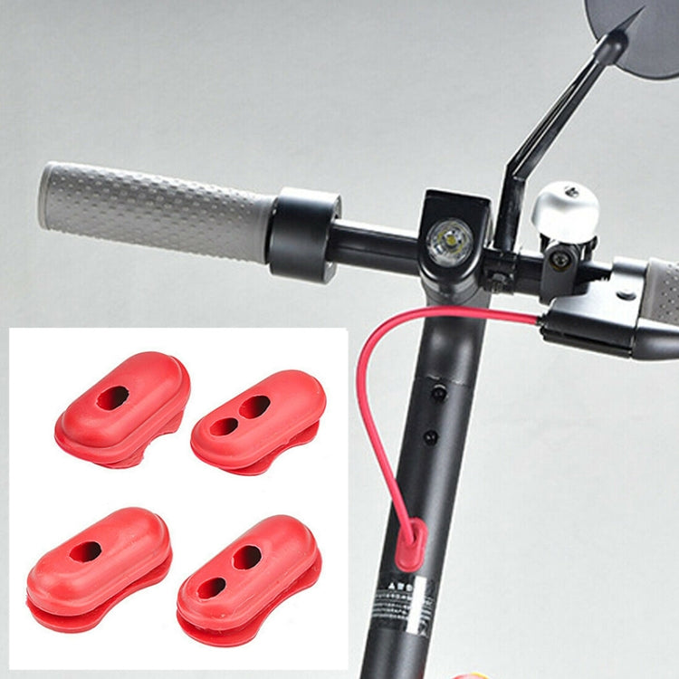 4 In 1 Charge Port Cover Cap Siliceone Plug For Xiaomi M365 Scooter - Accessories & Parts by buy2fix | Online Shopping UK | buy2fix
