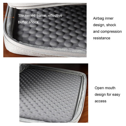 ND02S Adjustable Handle Waterproof Laptop Bag, Size: 13.3 inches(Navy Blue) by buy2fix