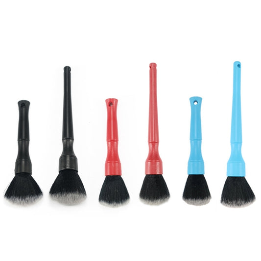 Car Details Soft Bristle Interior Brush Crevice Cleaning Brush, Style: Short Black Handle - Car washing supplies by buy2fix | Online Shopping UK | buy2fix