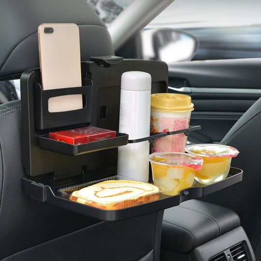 UCHURNG Table d'ordinateur de voiture avec chaise pliante et table de salle à manger