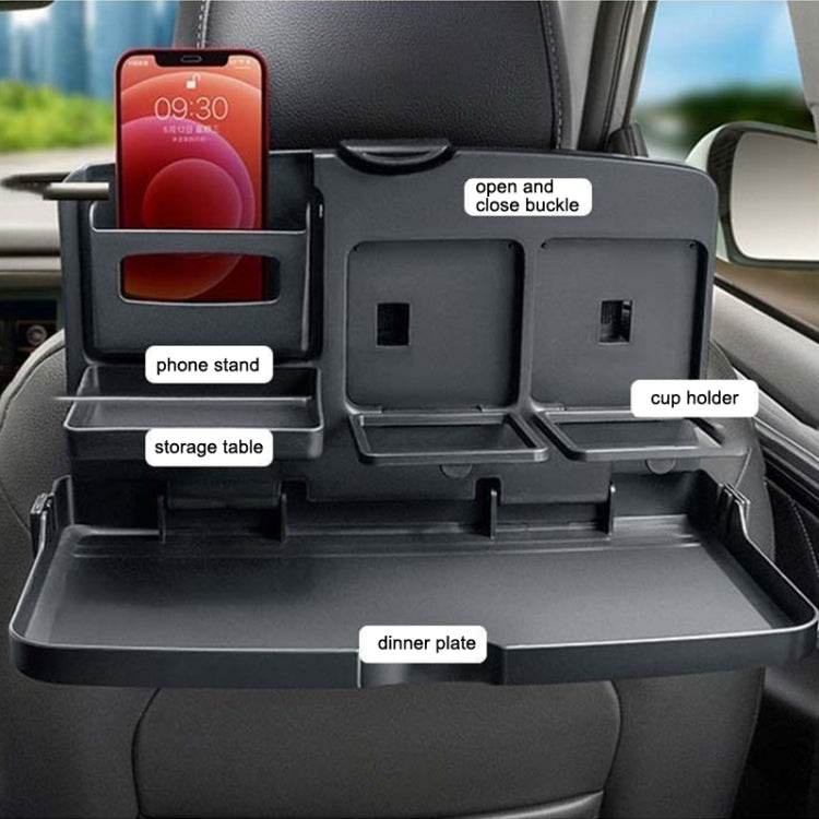 UCHURNG Car Computer Table Folding Chair Back Dining Table - Car Drink Holders by UCHURNG | Online Shopping UK | buy2fix