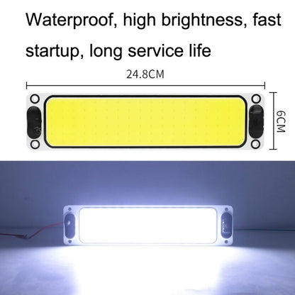 2PCS Car Cab LED Reading Light COB Truck Interior Light Dome Lamp(White Light) - Dome Lights by buy2fix | Online Shopping UK | buy2fix