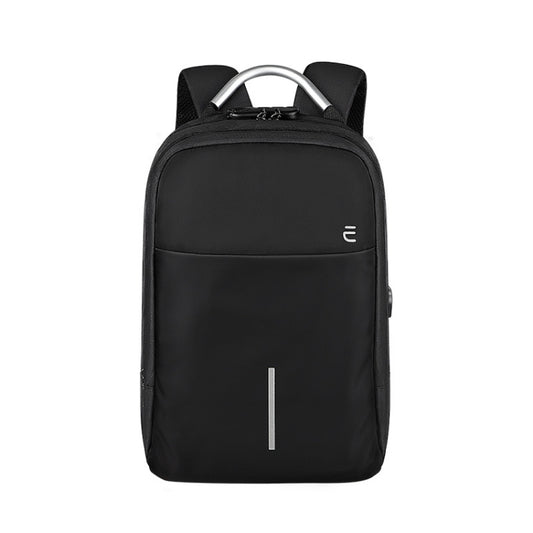 SJ16 Laptop Anti-Theft Backpack, Size: 13 inch-15.6 inch(Mysterious Black) by buy2fix