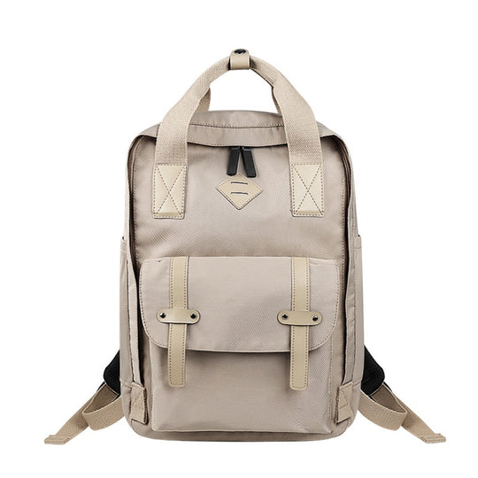 SJ05 Multifunctional Waterproof Laptop Bag, Size: 13 inch-15.6 inch(Khaki)