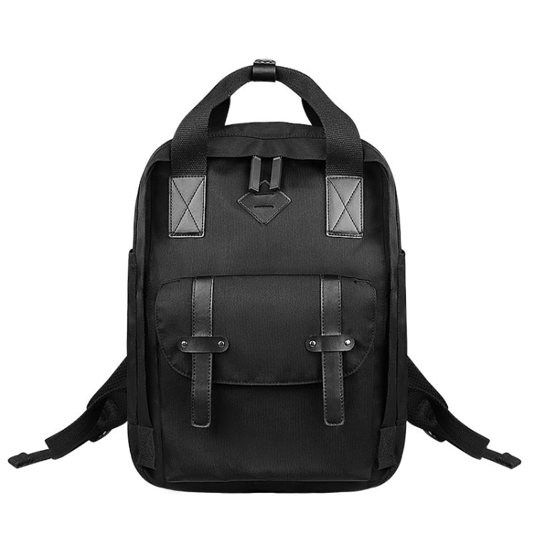 SJ05 Multifunctional Waterproof Laptop Bag, Size: 13 inch-15.6 inch(Mysterious Black) by buy2fix