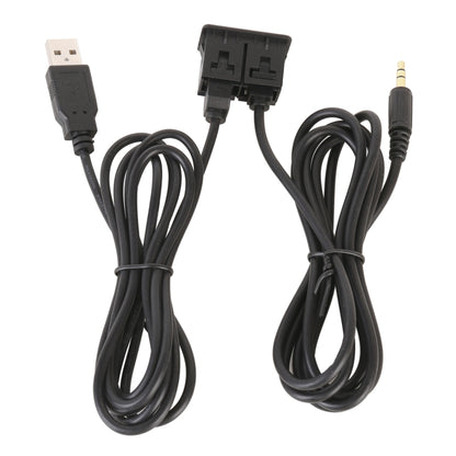 Car Universal Modified Type-C+AUX Interface Charging Use Extension Seat - DIY Cables by buy2fix | Online Shopping UK | buy2fix