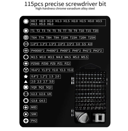 117 In 1 Screwdriver Set Watch Game Console Disassembly Tool - Screwdriver Set by buy2fix | Online Shopping UK | buy2fix