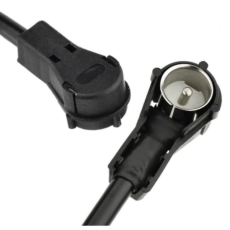 3 PCS Automobile DIN Female Mouth Transfer ISO Female Mouth Audio Antenna Switch Plug by buy2fix