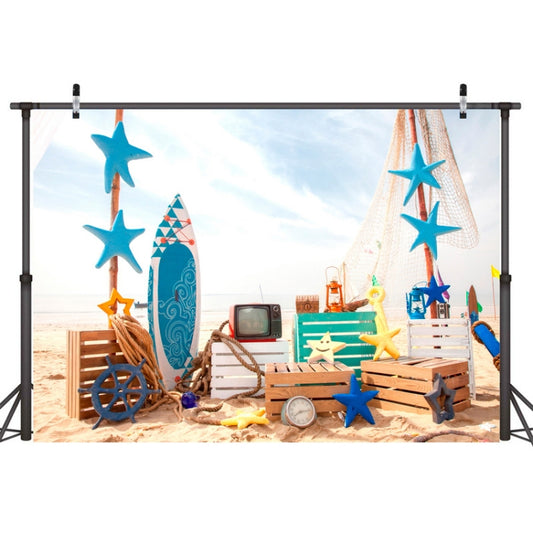 2.1m X 1.5m Beach Surfboard Photography Background Cloth - Other by buy2fix | Online Shopping UK | buy2fix