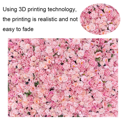 2.1m X 1.5m Pink Rose Wall Background Festive Party Photography Cloth - Valentines Day by buy2fix | Online Shopping UK | buy2fix