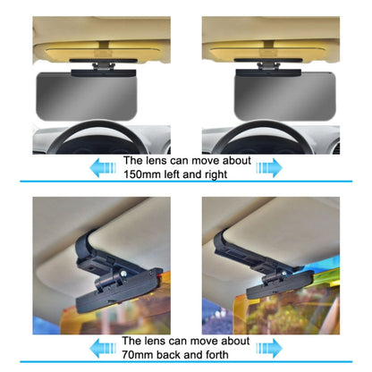 SHUNWEI Car Anti High Beam Visor Night Vision Glasses, Style: Large Daily Use - Sunglasses & Glasses Clips by SHUNWEI | Online Shopping UK | buy2fix