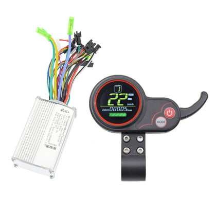SL-100 450/500W 36-60V Electric Scooter LCD Speedometer 9 Tubes Brushless Controller Set - Accessories & Parts by buy2fix | Online Shopping UK | buy2fix