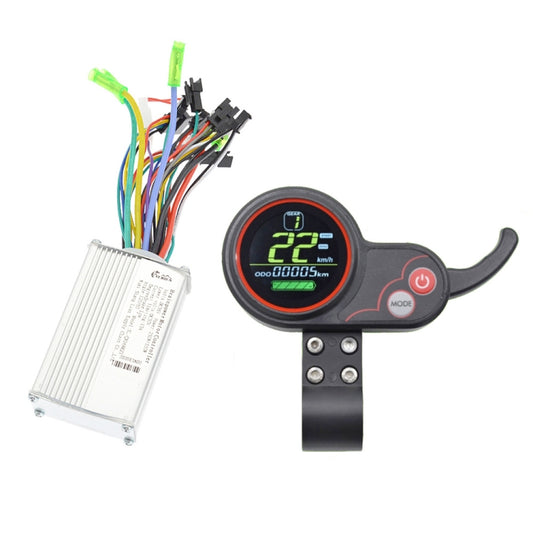 SL-100 450/500W 36-60V Electric Scooter LCD Speedometer 9 Tubes Brushless Controller Set - Accessories & Parts by buy2fix | Online Shopping UK | buy2fix