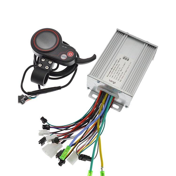 SL-100 450/500W 36-60V Electric Scooter LCD Speedometer 9 Tubes Brushless Controller Set - Accessories & Parts by buy2fix | Online Shopping UK | buy2fix