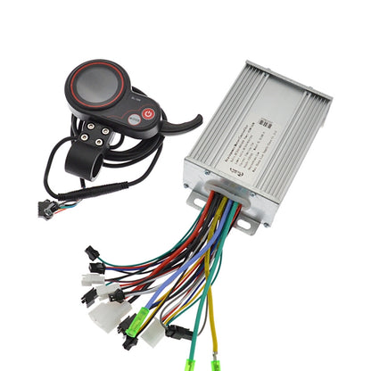 SL-100 450/500W 36-60V Electric Scooter LCD Speedometer 9 Tubes Brushless Controller Set - Accessories & Parts by buy2fix | Online Shopping UK | buy2fix