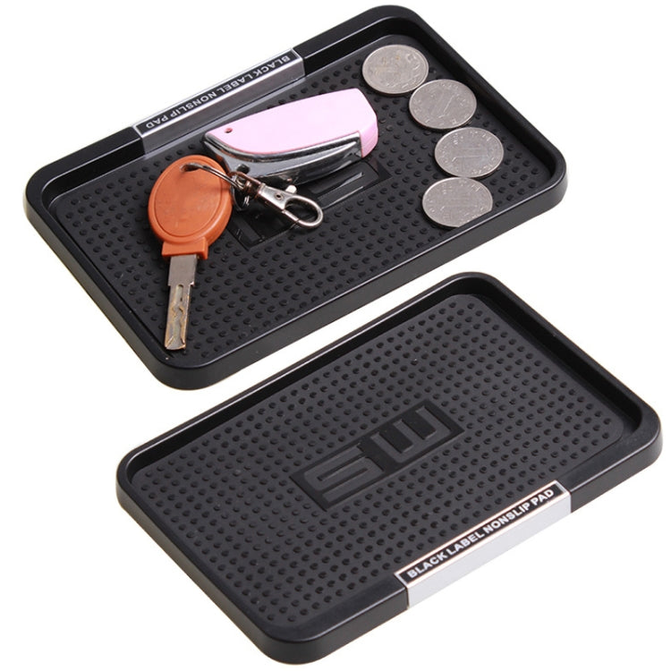 SHUNWEI SD-1030 Car Universal Anti-skid Pad Storage Tray(Black) - Car Anti-Slip Mats by SHUNWEI | Online Shopping UK | buy2fix