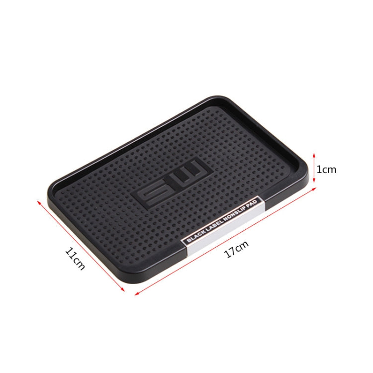 SHUNWEI SD-1030 Car Universal Anti-skid Pad Storage Tray(Black) - Car Anti-Slip Mats by SHUNWEI | Online Shopping UK | buy2fix