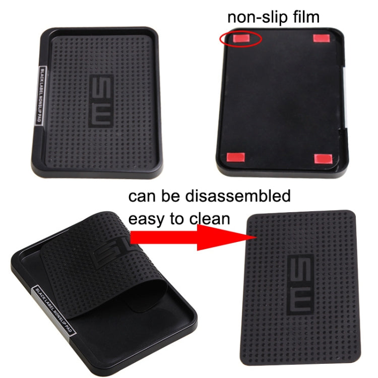 SHUNWEI SD-1030 Car Universal Anti-skid Pad Storage Tray(Black) - Car Anti-Slip Mats by SHUNWEI | Online Shopping UK | buy2fix