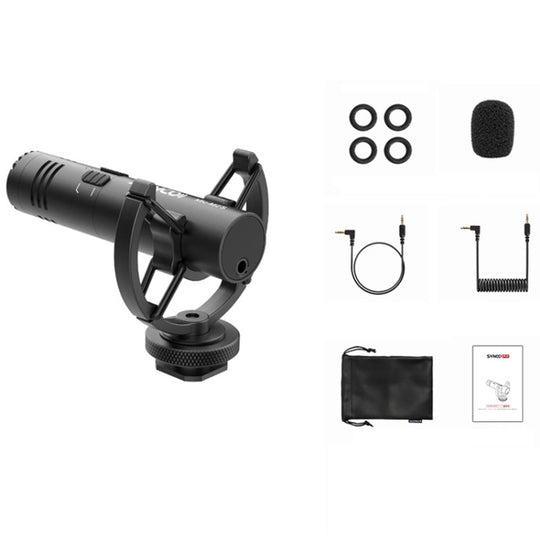 Microphone d'enregistrement de téléphone avec caméra SYNCO, spécification : MIC-M2S