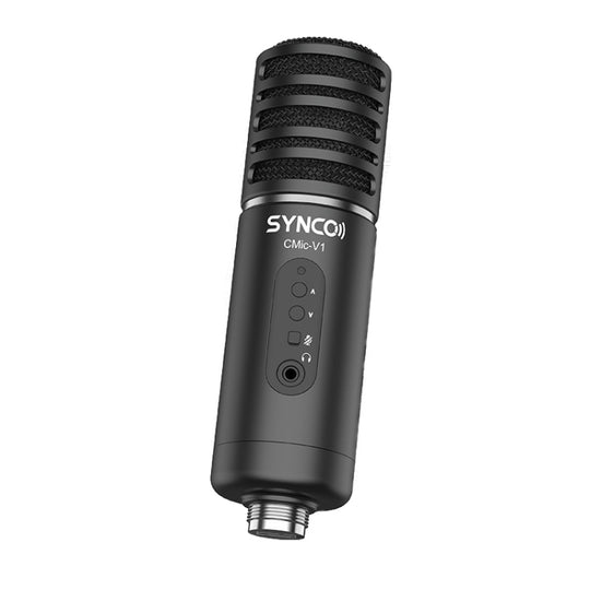 SYNCO V1 Live Microphone radio à grand diaphragme (noir)
