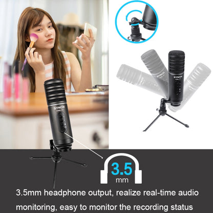 SYNCO V1 Live Large-diaphragm Radio Microphone(Black) - Microphone by buy2fix | Online Shopping UK | buy2fix