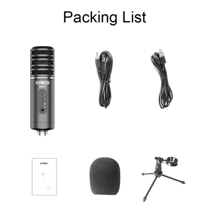 SYNCO V1 Live Large-diaphragm Radio Microphone(Black) - Microphone by buy2fix | Online Shopping UK | buy2fix