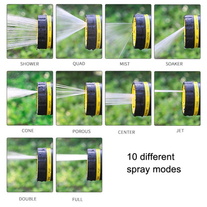 10 Functional Watering Sprinkler Head Household Water Pipe, Style: D6+4 Connector+20m 4-point Tube - Watering & Irrigation by buy2fix | Online Shopping UK | buy2fix