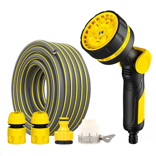 10 Functional Watering Sprinkler Head Household Water Pipe, Style: D6+4 Connector+40m 4-point Tube