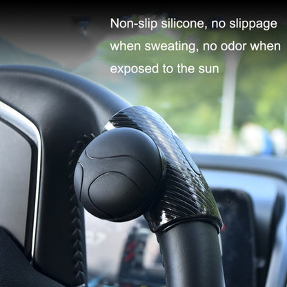 2PCS Automotive Silicone Bearing Steering Wheel Booster(Black) - Steering Wheel Accessories by buy2fix | Online Shopping UK | buy2fix